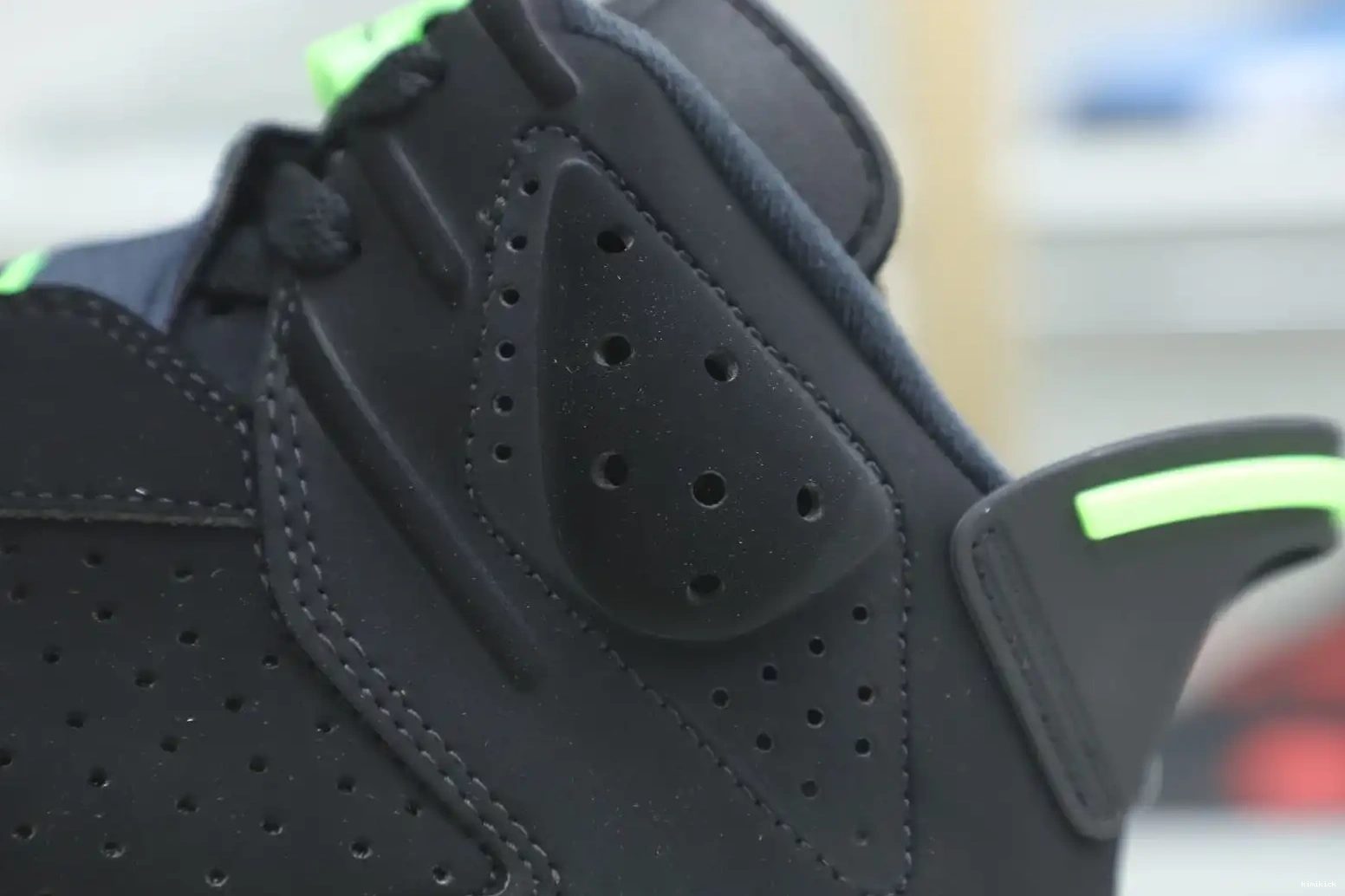 6 RETRO JORDAN GREEN' Kimikick AIR 'ELECTRIC 0619